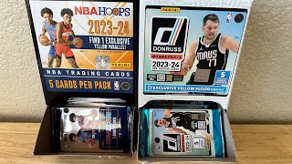 2023-24 Hoops and Donruss  Gravity Feed Boxes. -Wemby Hunting