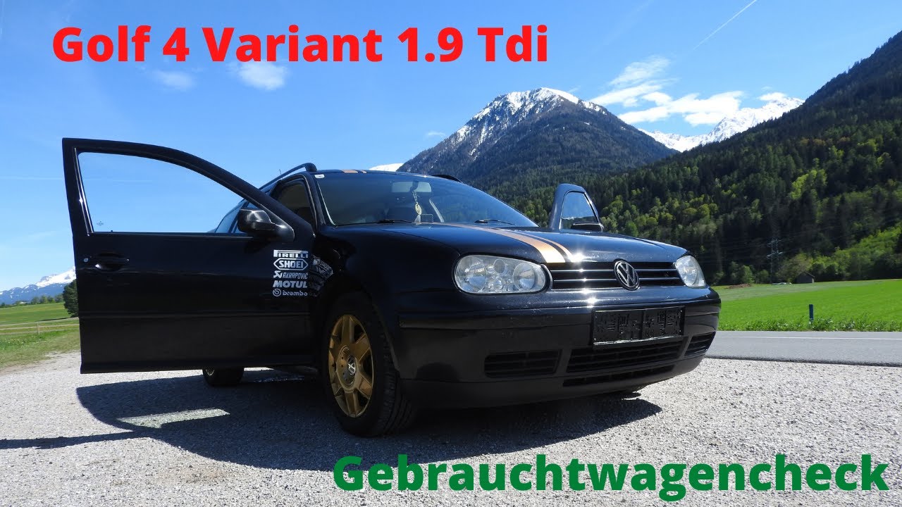 VW Golf 4 Variant 1.9 Tdi Gebrauchtwagencheck / Tuningpotenzial  /Fahrbericht/ Kaufberatung 