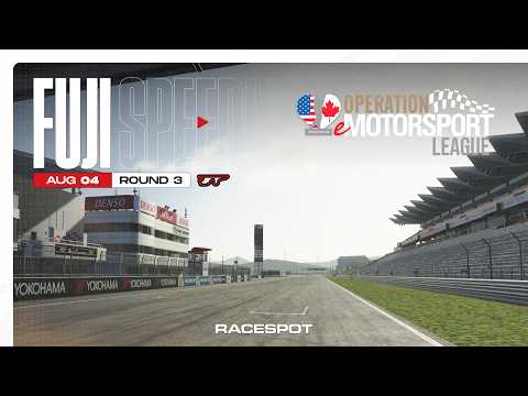 Operation eMotorsport iRacing Series | Round 3 at Fuji
