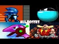 Sonic After The Sequel - All Bosses Battles + Cutscenes & Ending