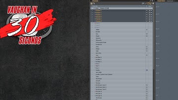 MODO | Graph Editor: Lock and Load Channels