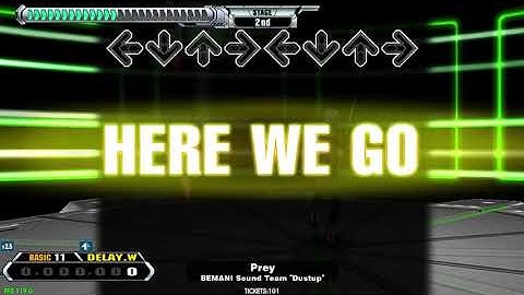 【LV11】DDR / Prey - BASIC DOUBLE with handclap