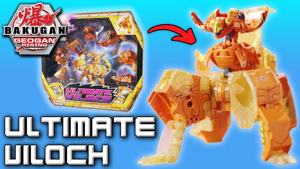 ULTIMATE VILOCH Unboxing & Assembly  Bakugan: Geogan Rising Toy Opening 