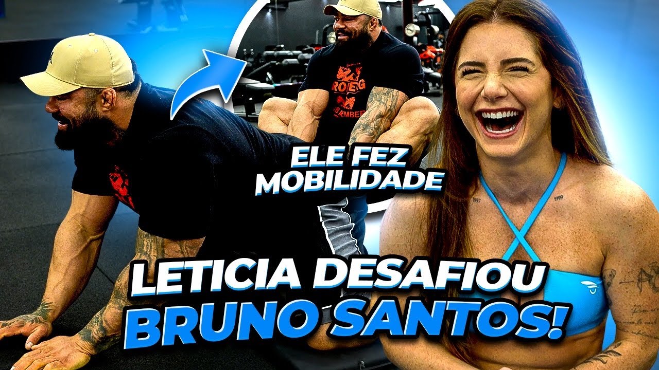 BRUNO SANTOS FOI DESAFIADO! LETICIA FONSECA!