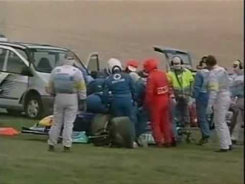 Pedro Diniz crash @ F1 Nrburgring 1999