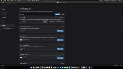 Como instalar Atom