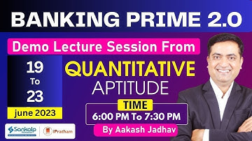 Quant Day 2 Demo Session || Basic Calculation || Banking Prime 2.0 || Aakash Jadhav