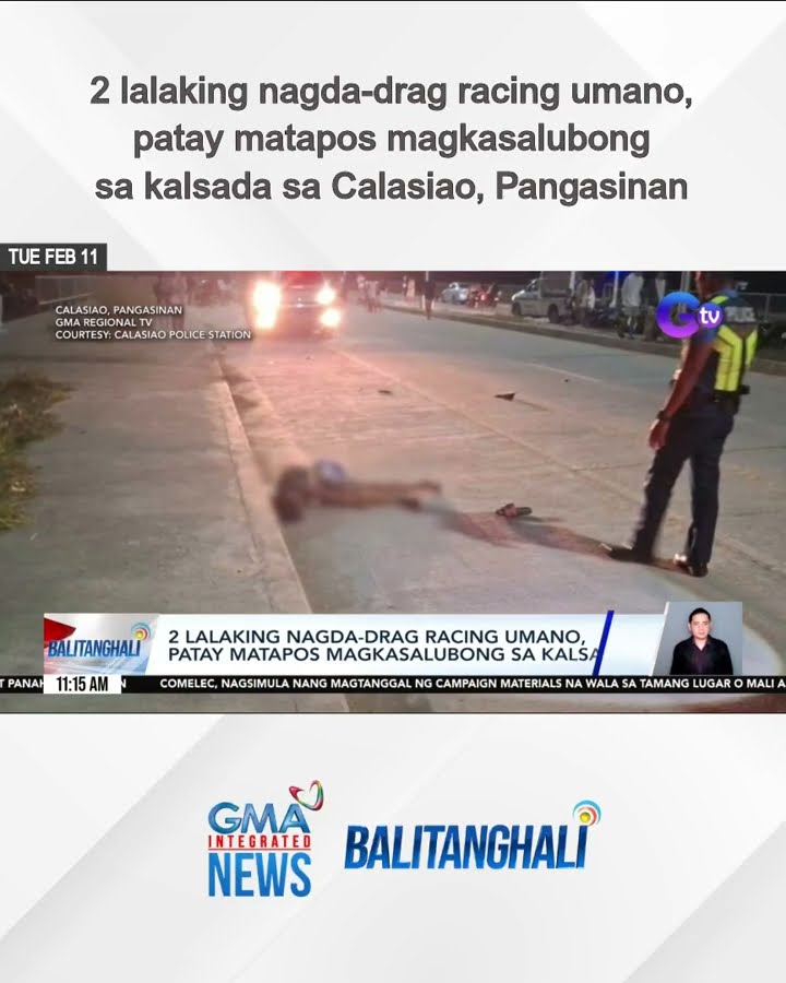 2 lalaking nagda-drag racing umano, patay matapos magkasalubong sa kalsada | Balitanghali