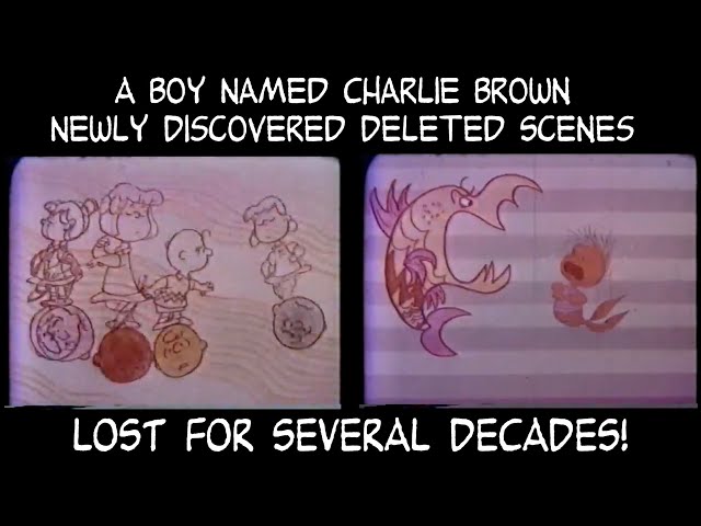 A Boy Named Charlie Brown (1969) Newly Discovered Deleted Scenes (Lost Media) class=