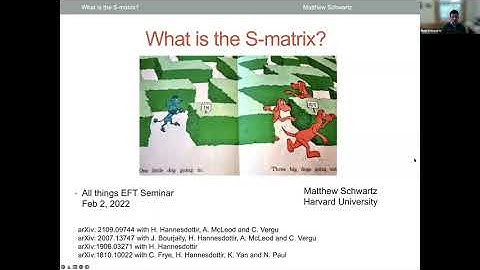 Matthew Schwartz | What is the S-matrix?