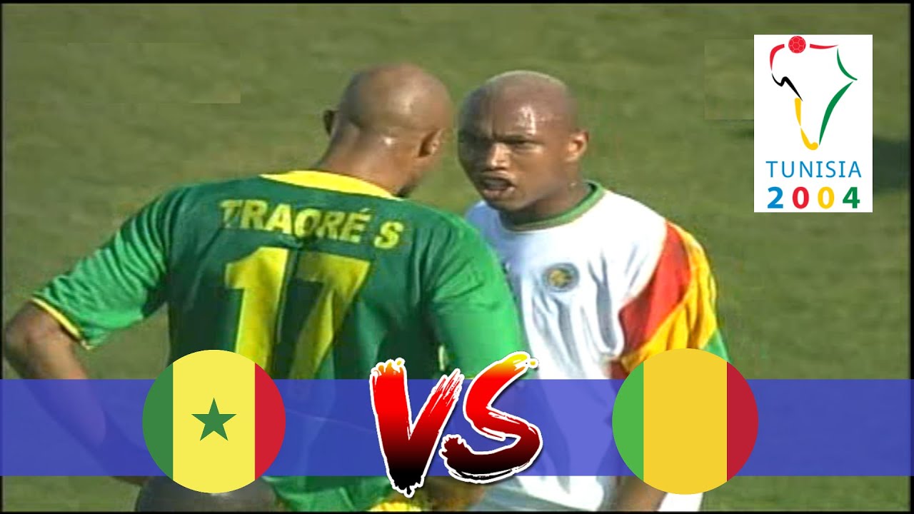 قوة و ندية كبيرة في ملخص مباراة السنغال و مالي كأس أمم إفريقيا 2004 Sénégal vs Mali CAN