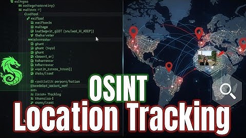 OSint | Information gathering tool kali linux | Real World OSINT 