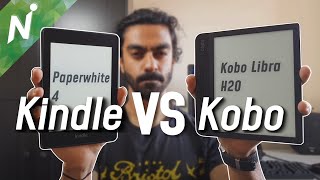 Kindle Paperwhite 4 vs Kobo Libra H2O | Ereader SHOWDOWN 2021