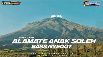 DJ ALAMATE ANAK SOLEH GAMELAN TRAP SLOW BASS  HOREGG || SYAHDU  || DJ TERBARU 2023  !!
