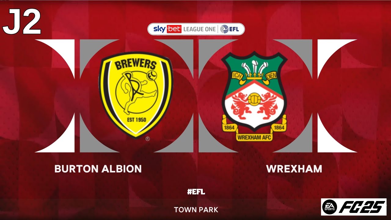 BURTON ALBION 0-3 WREXHAM | EFL LEAGUE ONE | MODO CARRERA FC25 - YouTube
