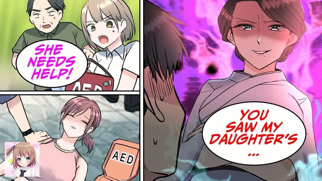 RomCom  After saving a woman with an AED device, a lady yakuza glared at me Manga Dub