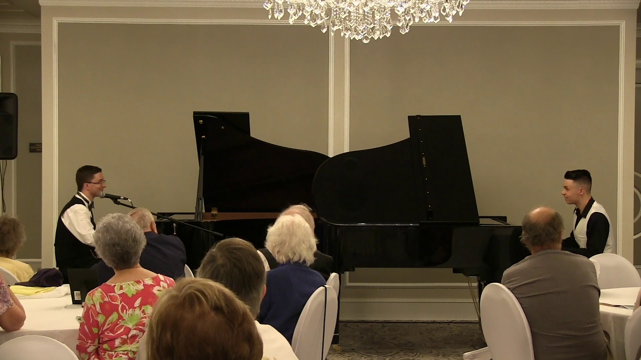 Adam Swanson & Daniel Souvigny performing 