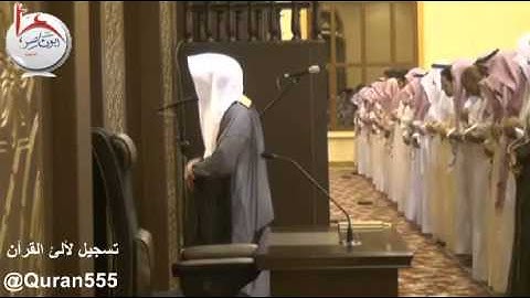عشاء الاربعاء 4-12-1434 للشيخ ناصر القطامي أداء تصويري بديع لقصة موسى من سورة القصص