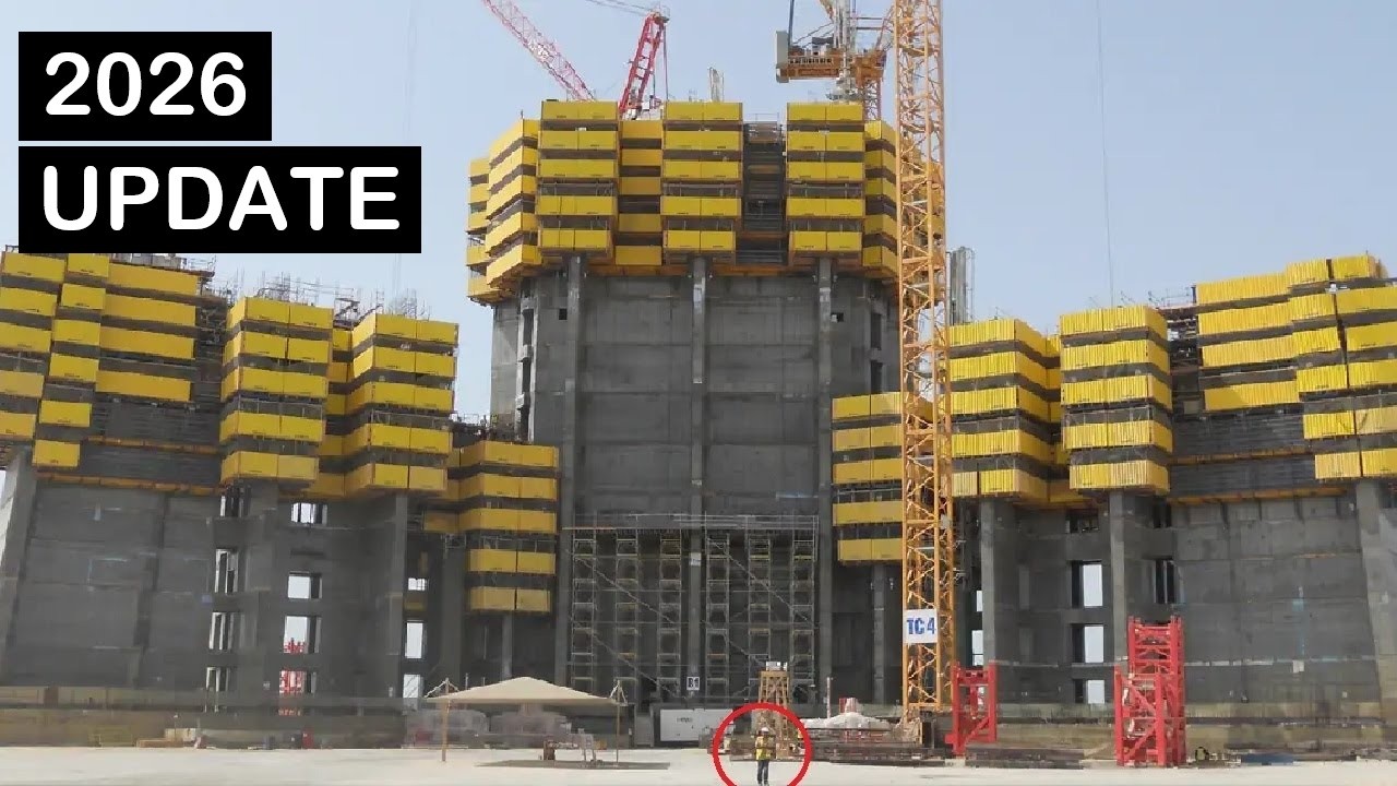 Saudi Arabia’s 1 KM Jeddah Tower Skyscraper is BACK and Growing FAST! 2026 Update