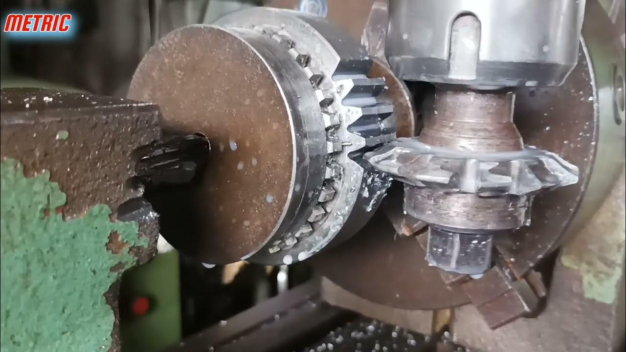 How to make spur gear cutting on Milling machines YouTube