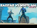 RAISTAR🐰 VS WHITE444👾 PART 2: THE FIGHT|RAISTAR VS WHITE 444 3D FIGHT SCENE|FREE FIRE 3D MONTAGE