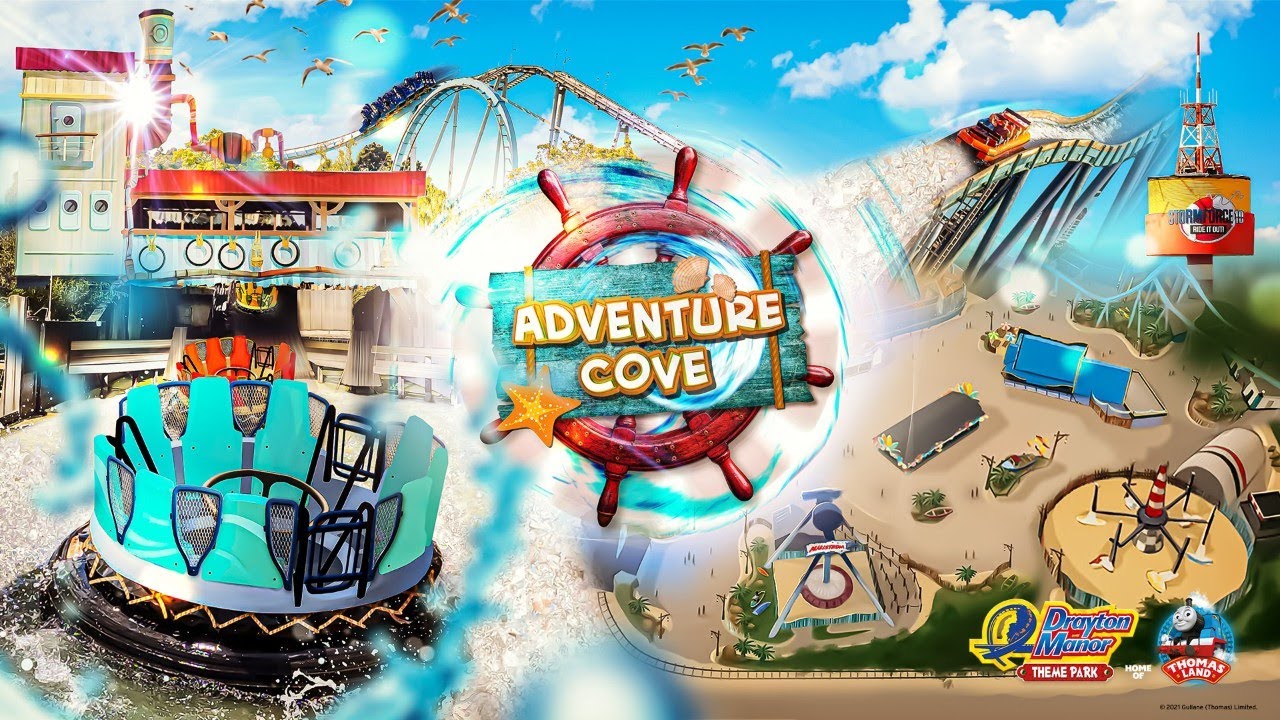 Drayton Manor Announce Adventure Cove NEW Themed Area & Rapids For