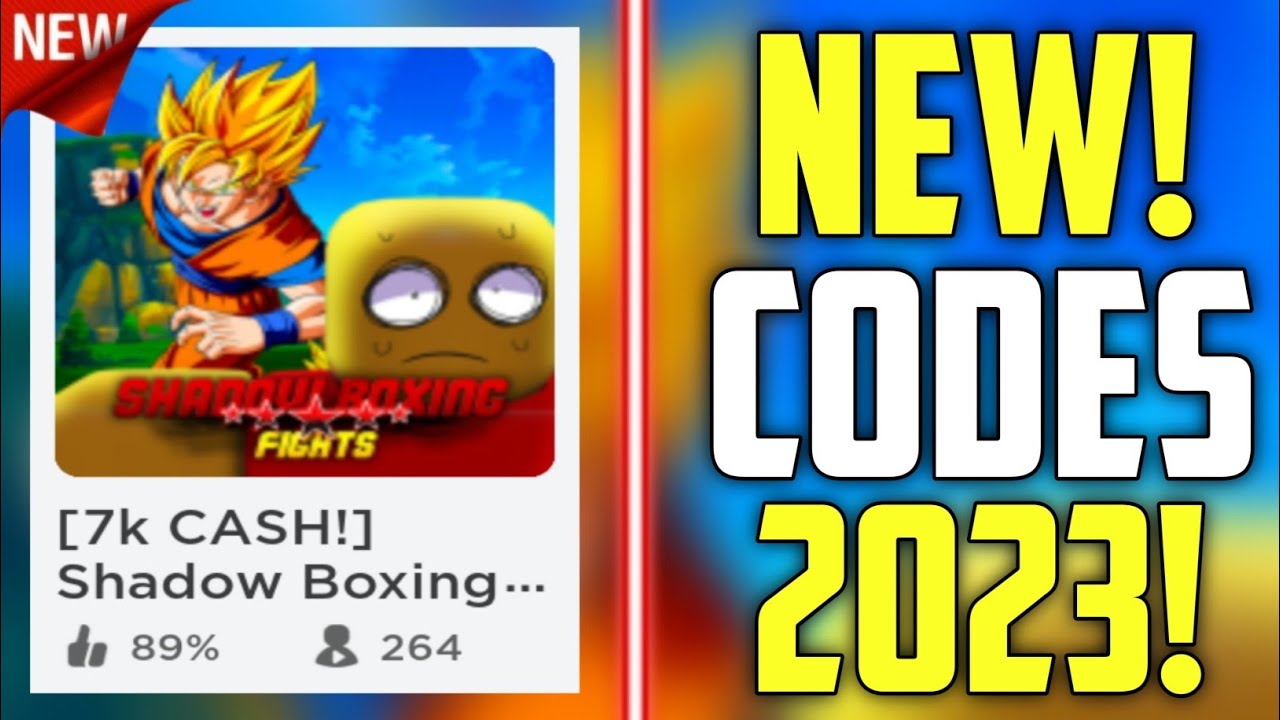Shadow Boxing Fights Codes - Roblox