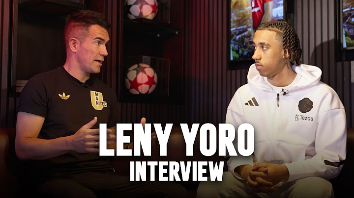 "Rio Is A Legend" | Leny Yoro Interview 🗣️🇫🇷