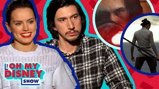 Daisy Ridley and Adam Driver Talk About Working Together on Star Wars: The Last Jedi