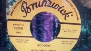 ALPHONSO JONES & THE CARNEGIES - GOODBYE - BRUNSWICK 55230 - 1962