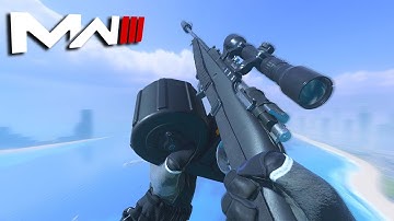 Call of Duty Modern Warfare III : All Weapon with attachment Showcase 4K