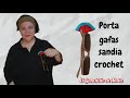 Porta gafas melon a crochet, paso a paso, nivel principiante.El Ganchillo de Maite 