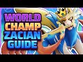 How to play zacian like a world champion ft spragels  lg slash