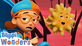 Blippi Sneezing! | Blippi Wonders | Cartoons For Kids | Educational Videos For Kids image