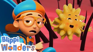 Blippi Sneezing! | Blippi Wonders | Cartoons For Kids | Educational Videos For Kids