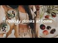 making holiday drinks at home + christmas movie night | VLOGMAS 2020