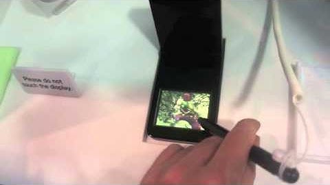 NTT DoCoMo 3D Touchable Display