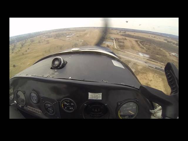 Crosswind practice Aeronca champ Red Stewart Airfield