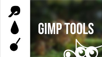 GIMP | Smudge, Blur Sharpen, and Dodge Burn Tools