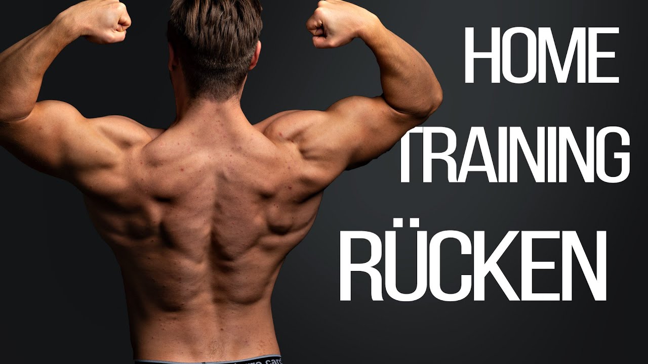 Das BESTE Rückentraining für Zuhause! (Ohne Klimmzüge u. Rudern)