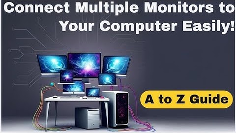 Connect Multiple Monitors to Your Computer | Thin Client Networking Step By Step #thinclient 