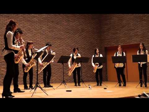 サックス八重奏∞メビウス「八重奏曲／長生淳」Sax Octet