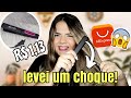 Testando chapinha de R$1,13 da Aliexpress *pechincha* DEU RUIM! 🤦😓