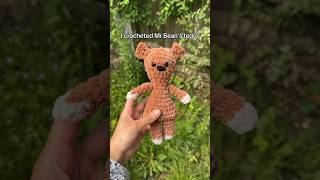 teddy from mr bean #crocheting #howtocrochet #amigurumi #amigurumicrochet #crochet #crochetplushie