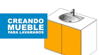 Cómo hacer un mueble para el lavamanos