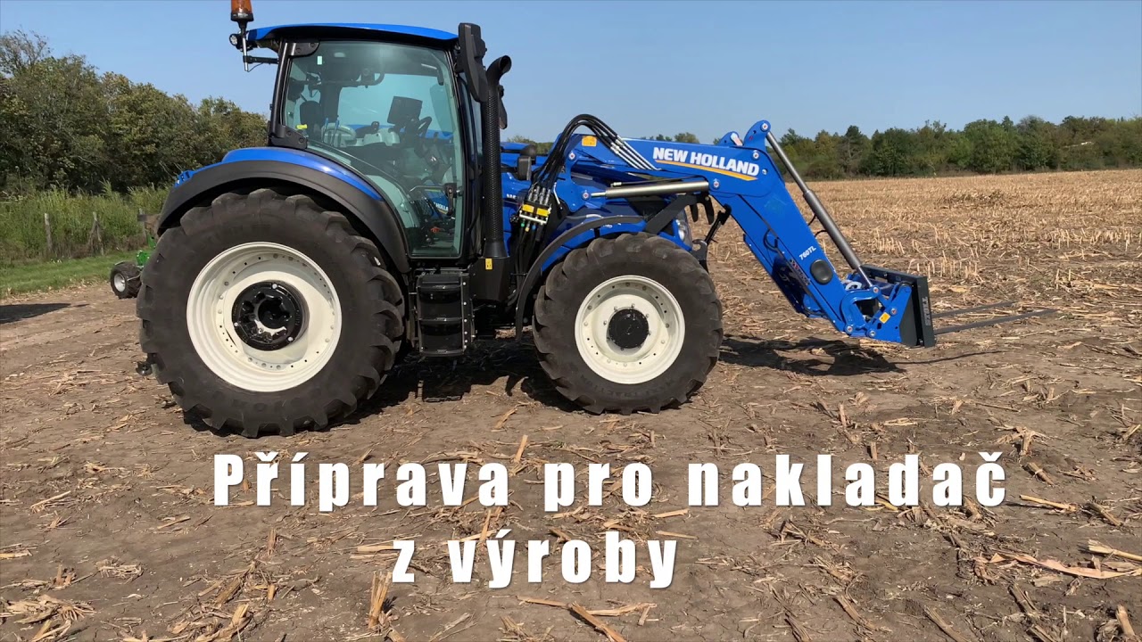 Dynamic Field Show T5.140 s čelním nakladačem