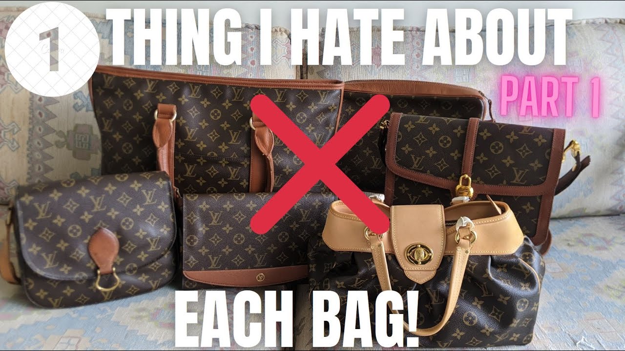YOU Need To About BEFORE BUYING! - Part 1 VINTAGE Louis Vuitton Monogram Handbags - YouTube