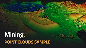 UAV LiDAR Pointclouds - Mining Application
