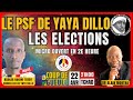 Psf dissous et des elections avec le conseiller du president yaya dillo assassine par kaka