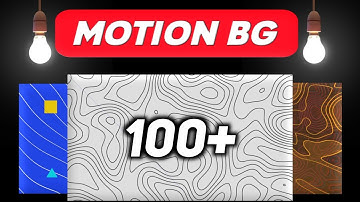 Motion Backgrounds like @Algrow and @decodingyt